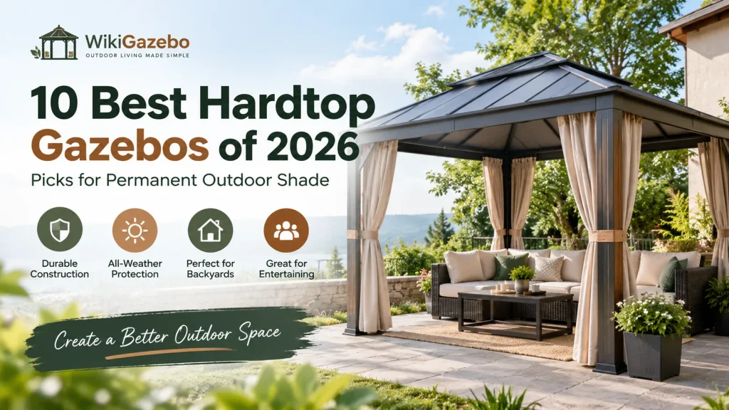 %product_count% Best Hardtop Gazebos of %year%: Picks for Permanent Outdoor Shade 2 Best Hardtop Gazebos
