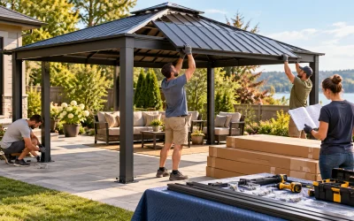 Hardtop Gazebo Assembly: What to Expect Before Delivery Day