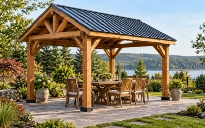 7 Best Wood Gazebos with Steel Roofs in 2026